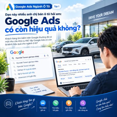 DAO NAY NHIEU ANH CHI BAN O TO HOI EM GOOGLE ADS CO CON HIEU QUA KHONG